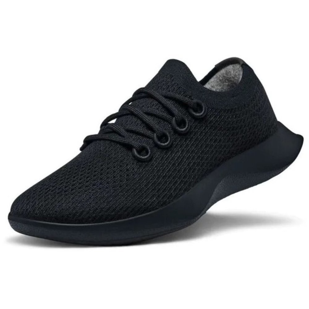 Allbirds Black Eclipes (Black Soles) Tree Dasher Wool Sneakers Size 6-6.5